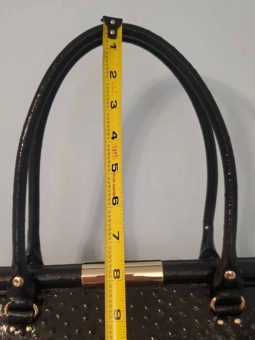 kate spade shiny black